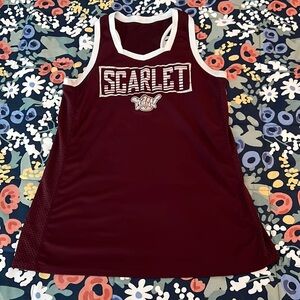 Scarlet Rays Cheer Tank